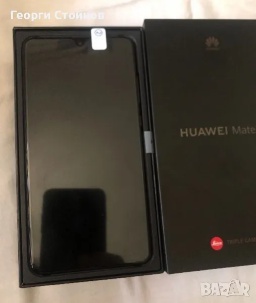 Huawei Mate20 Black dual sim 4gb-ram 128gb като нов, снимка 1