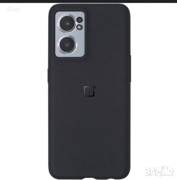 Калъф за OnePlus Sandstone за OnePlus Nord CE 2 черен, снимка 1