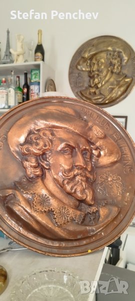 Меден барелеф на Рубенс, снимка 1