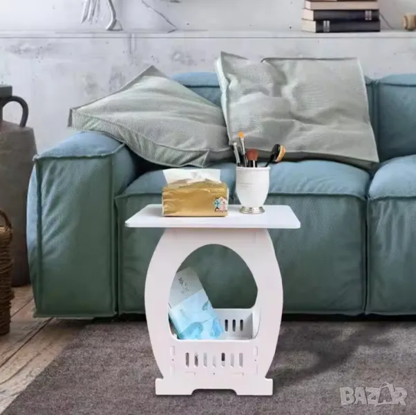 Модерна масичка за кафе 40 см (височина) x 36 см (ширина) x 24 см, снимка 1