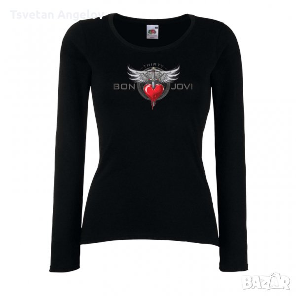 Разпродажба! Дамска тениска BON JOVI 1, снимка 1