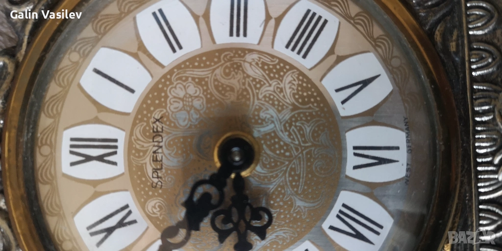 Механичен германски часовник, снимка 1