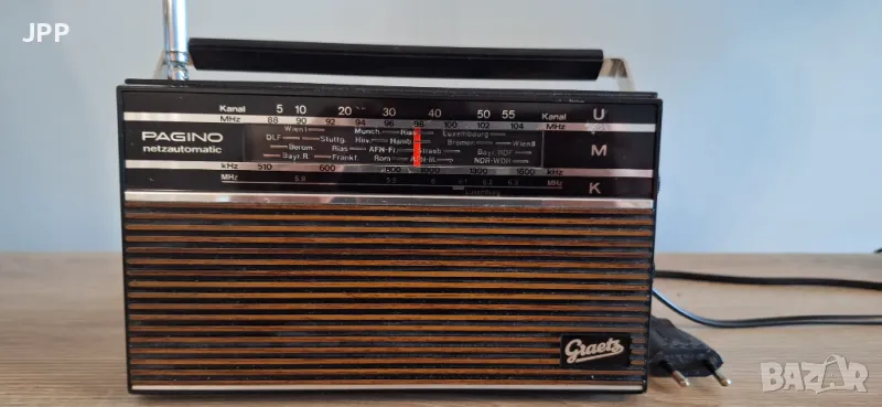 Радио Graetz Pagino netzautomatic 302a, Германия, снимка 1
