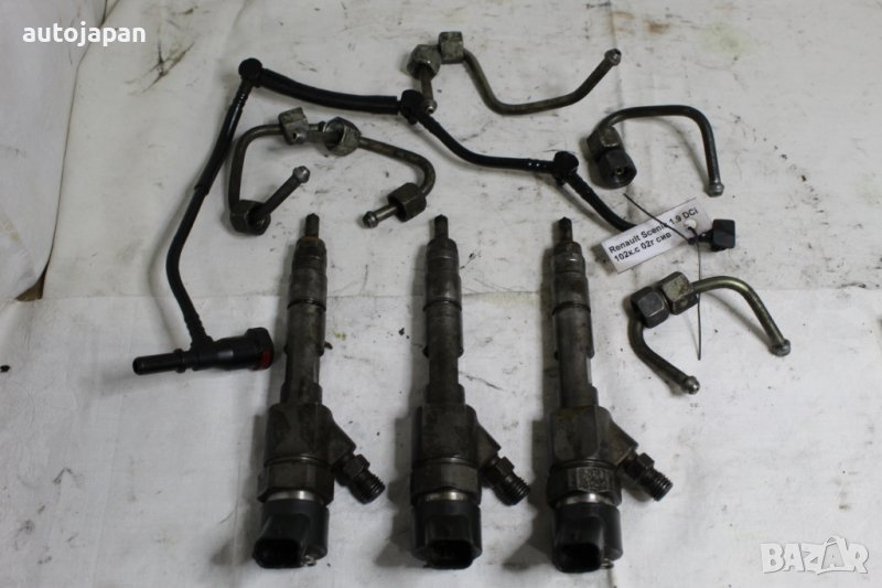 Дюзи, маркуч излишно гориво и тръби дюзи Рено сценик 1.9дци 102кс 02г Renault scenic 1.9dci 102hp 20, снимка 1