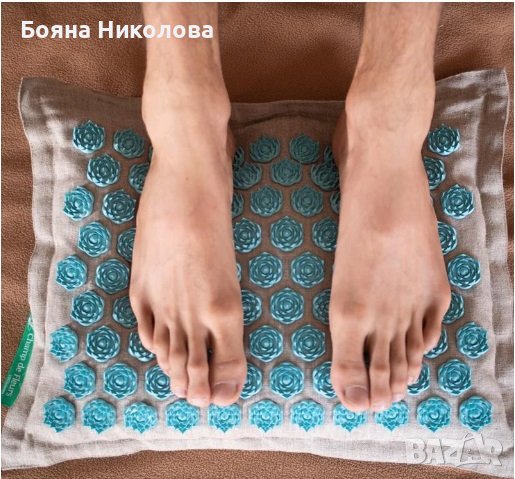 Матрак, възглавница за масаж, акупресура и релаксация Blumenfeld, снимка 1