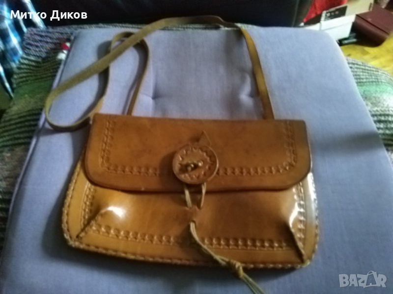 Женска чанта №15 естествена кожа 27х16см , снимка 1