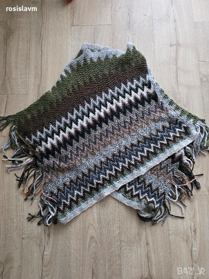 Дамско пончо ново, снимка 1