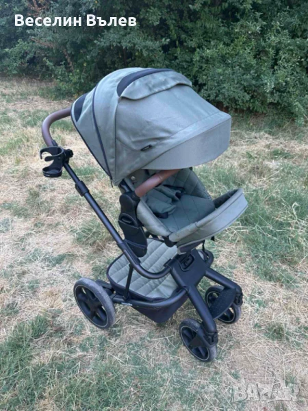 Бебешка количка Harvey 3 Premium Emerald Green, снимка 1