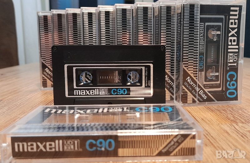 Maxell UD XLI C90 нормални аудио касети MADE IN JAPAN!!!, снимка 1