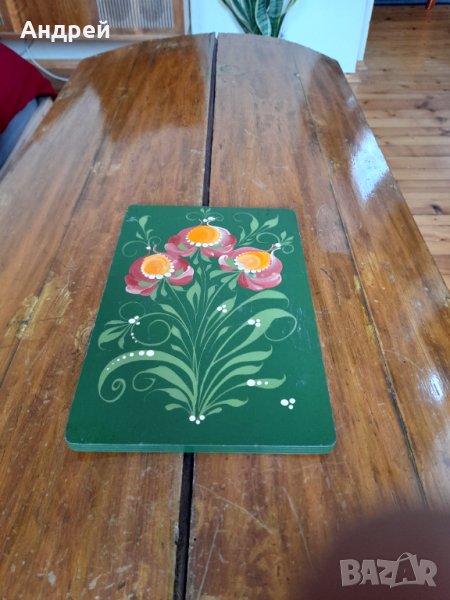 Стара декоративна дъска, снимка 1