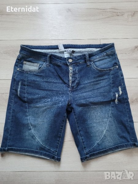 Мъжки къси дънкови панталони , снимка 1