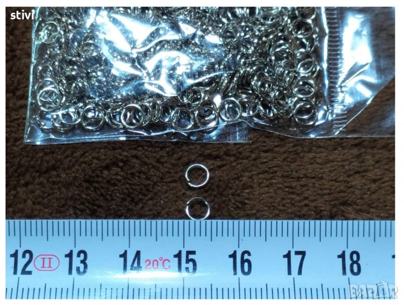 Халки, халкички  за бижута. Напра си сам гривна, ланец., снимка 1