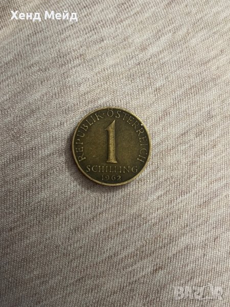 Австрийски шилинг от 1962, снимка 1