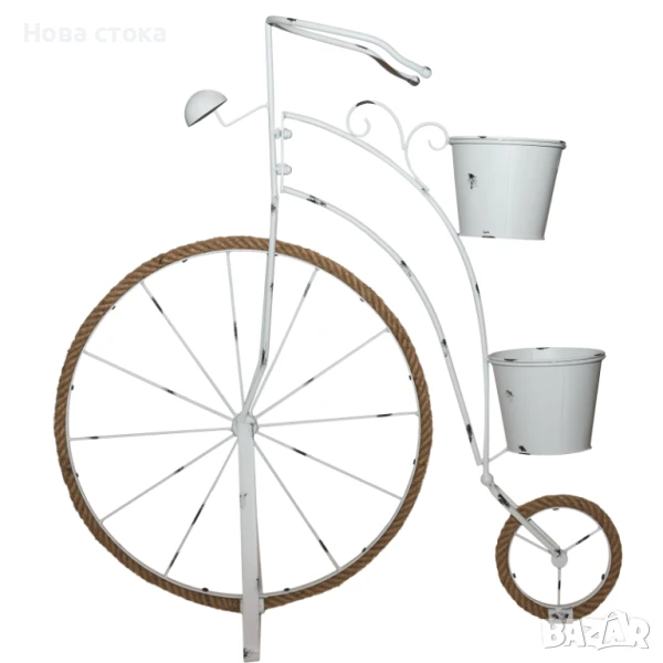 Цветарник Велосипед с 2 поставки, снимка 1