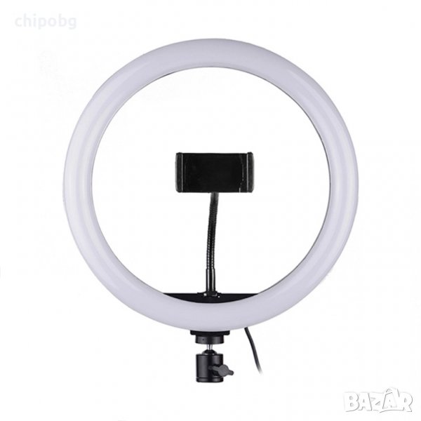 LED Ring осветление M26, 26см, 20W, Черен , снимка 1