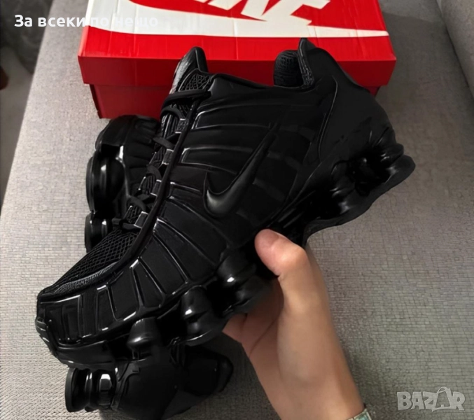 Nike Shox TL Black Унисекс👟Мъжки Маратонки С Кутия👟Дамски Спортни Обувки Код S56, снимка 1