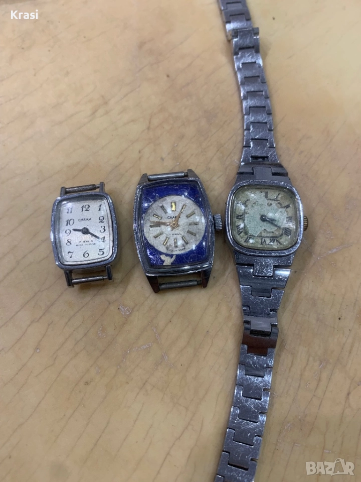 Неработещи дамски механични часовници Чайка, снимка 1