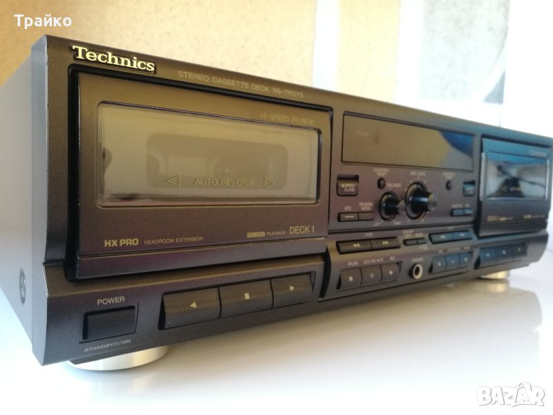  Technics RS-TR575 - Двукасетен Дек, снимка 1