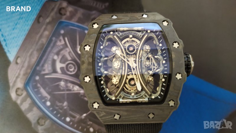 RICHARD MILLE Pablo MacDonough RM53-01 black edition клас 6А+ quality, снимка 1