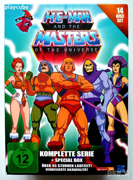 He-Man And The Masters Of The Universe - 14 DVD - 130 серии без БГ субтитри, снимка 1