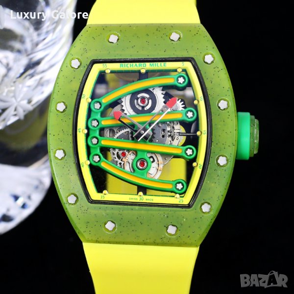 Мъжки часовник Richard Mille Green Lizard с автоматичен механизъм, снимка 1