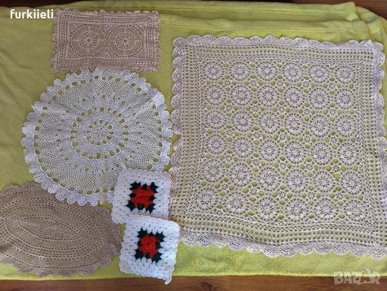 ръчно плетени на една кука , снимка 1