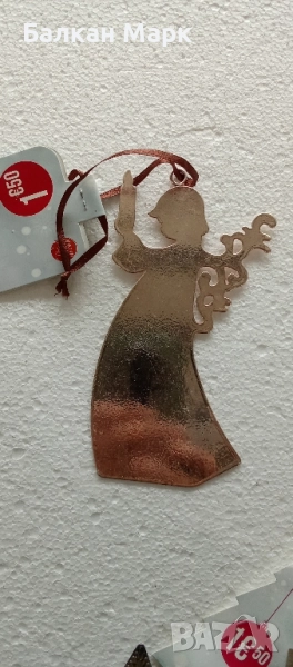  Коледни играчки,фигурки за елха– дървени и метални 🎄, снимка 1