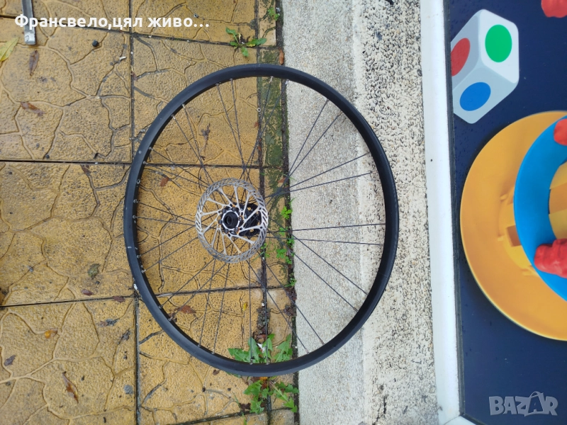 27.5 цола капла за велосипед колело ос 15 на 100 , снимка 1