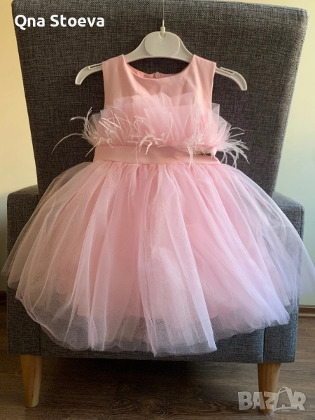 Чисто нова бебешка рокля с етикет, снимка 1