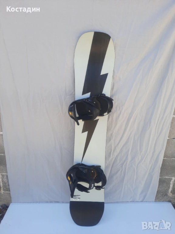 Сноуборд 158см. BURTON CUSTOM EXPERIENCE WIDE  CAMBER с автомати, снимка 1