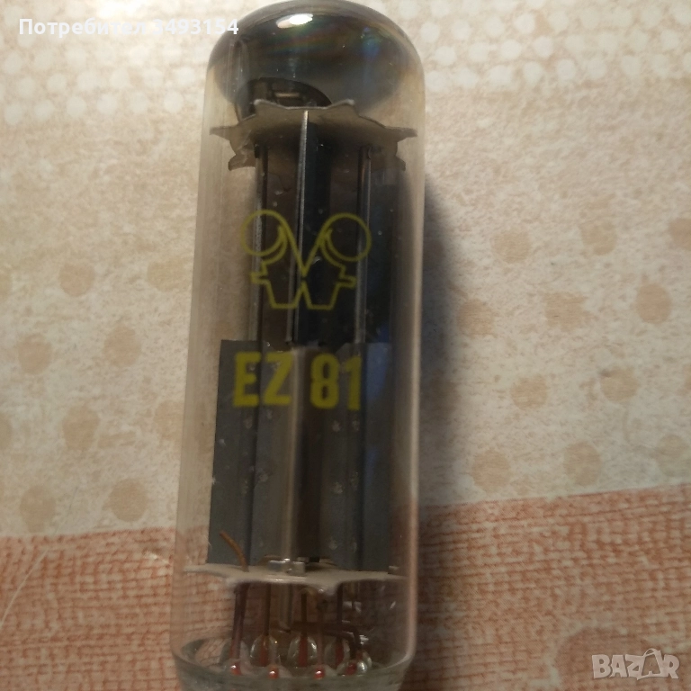 Радиолампа ЕZ81, снимка 1