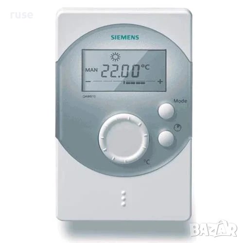 НОВ! Безжичен термостат SIEMENS QAW912 за отопление LCD дисплей 2 зони , снимка 1