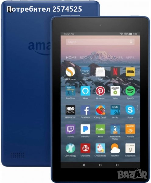 Американски таблет Amazon Fire 7 с Алекса , снимка 1