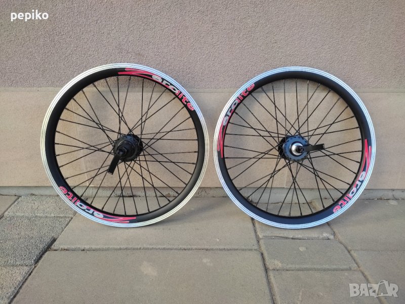 Продавам колела внос от Германия алуминиеви капли EROLITE DISK 20 цола капсуловани лагери, снимка 1