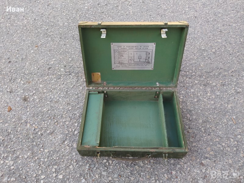 Военен куфар от уред РР-51М, снимка 1
