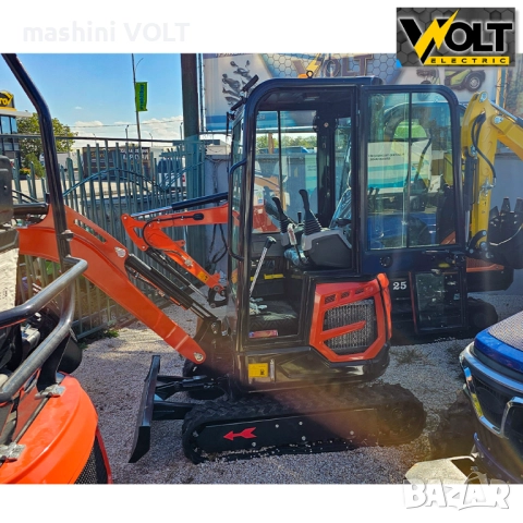 Мини багер 2 тона, с кабина, чупеща стрела, NT-E20, снимка 4 - Индустриална техника - 52154880