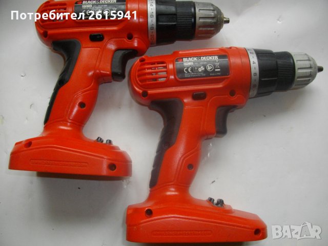 Black Decker EPC14H1-Английско 14,4 Волта-Боди-Тяло За Винтоверт-Отлично-Блек Декер, снимка 14 - Винтоверти - 28316086