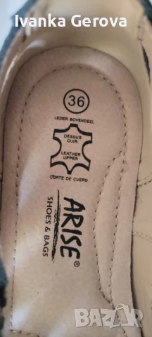 Дамски обувки от естествена кожа , снимка 3 - Дамски ежедневни обувки - 51166279