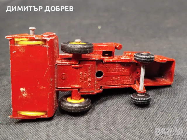 СТАРА РЕТРО МЕТАЛНА КОЛИЧКА MATCHBOX ENGLAND CLAAS COMBINE HARVESTER, снимка 6 - Колекции - 48881798