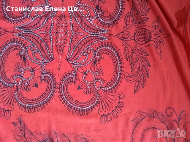 Дамски 7/8 тъмносин панталон, снимка 5 - Панталони - 28826593