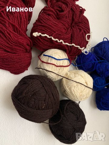 Продавам прежда от домашна вълна, снимка 7 - Други - 43696779