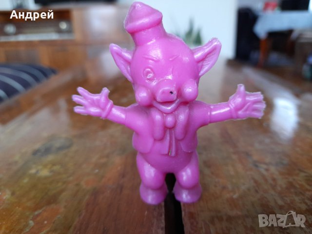 Стара играчка прасе #2, снимка 2 - Антикварни и старинни предмети - 40360329