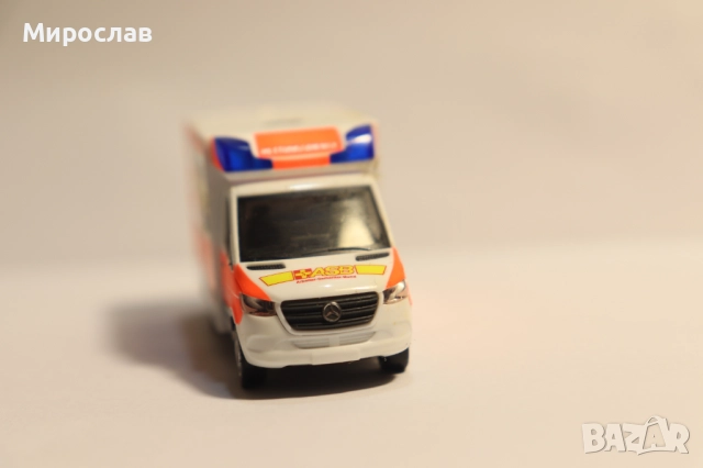 HERPA 1:87 H0 MERCEDES SPRINTER ASB ЛИНЕЙКА МОДЕЛ КОЛИЧКА, снимка 3 - Колекции - 52931635