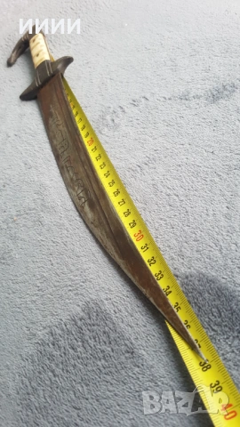 Османски ханджар кама нож , снимка 7 - Антикварни и старинни предмети - 53343126