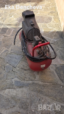 Компресор 50 L, 8 BAR, 1.5 КС, снимка 5 - Друга електроника - 52561117