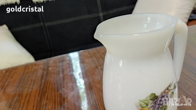 френски аркопал кана, снимка 5 - Антикварни и старинни предмети - 48492790