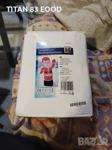 Надуваем Дядо Коледа - 180 см, снимка 2 - Други - 52889417