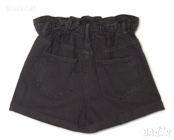 Къси Дънкови Панталони Paper Bag, снимка 3 - Къси панталони и бермуди - 43095455