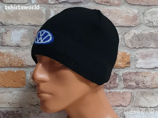 Нова зимна шапка на автомобилната марка VW, снимка 5 - Шапки - 47699679