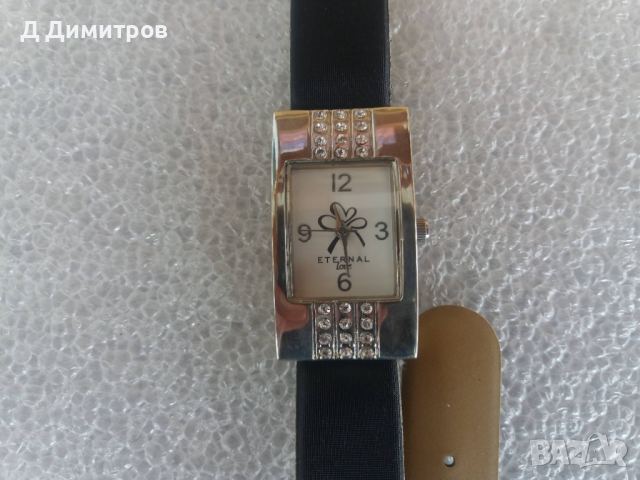 Дамски часовник Eternal с елементи Swarovski, снимка 4 - Дамски - 36511489